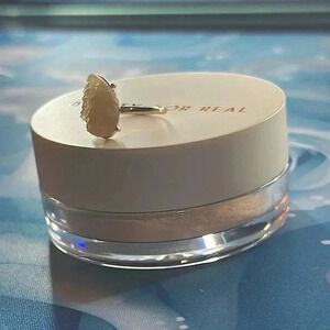 SIZE 6 CLEAN LUXE LIGHT PINK GEM GOLD RING